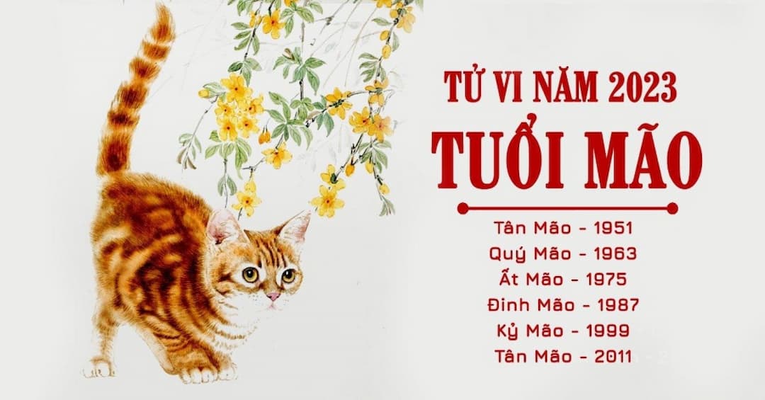 Tử vi tuổi Mão theo 12 tháng chi tiết năm 2023