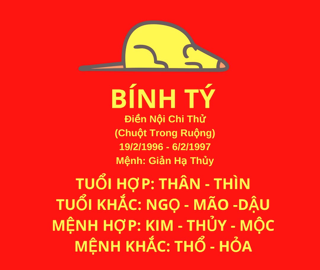 Những dự đoán về tương lai tử vi tuổi Bính Tý 1996